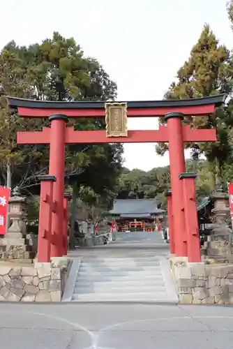 龍田大社の鳥居