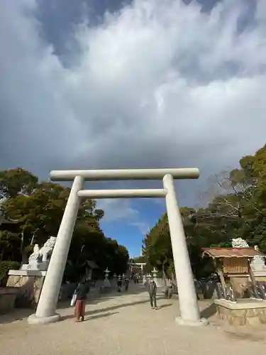 伊弉諾神宮の鳥居