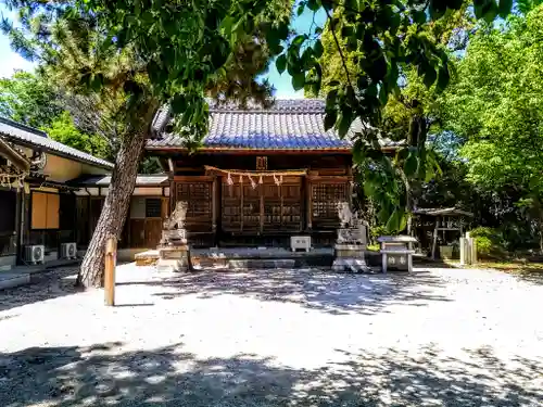 市杵島神社の本殿・本堂