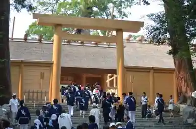 伊勢神宮内宮(皇大神宮)の鳥居