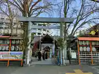 波除神社(波除稲荷神社)の鳥居