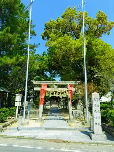 冨士天満社（冨士大権現天満天神宮）の鳥居