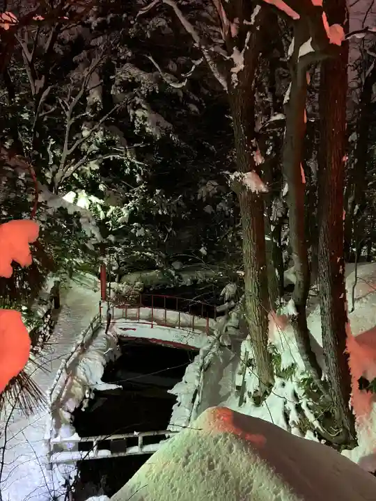 白石神社の景色