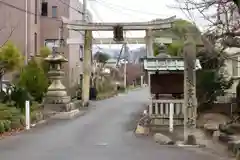 許波多神社（小幡東中鎮座）の鳥居