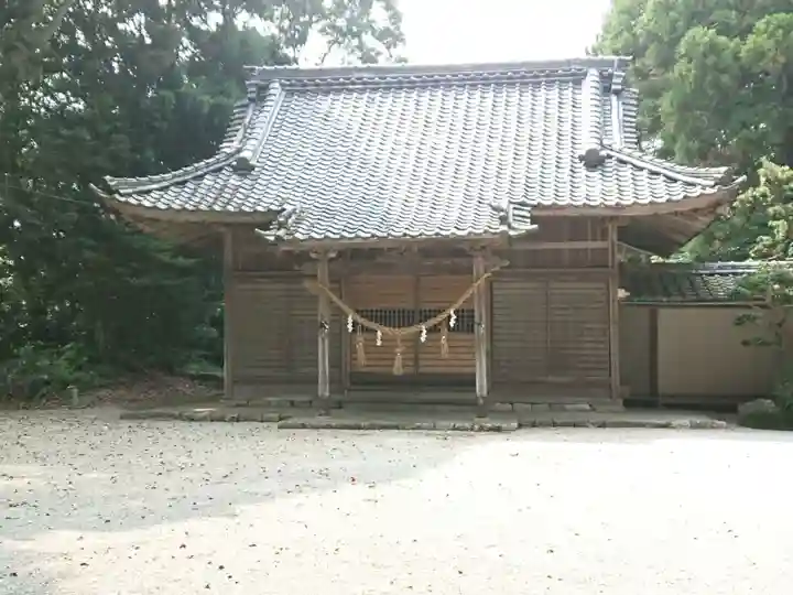 神明社の本殿・本堂