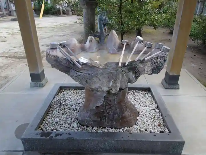 聖母宮の手水舎