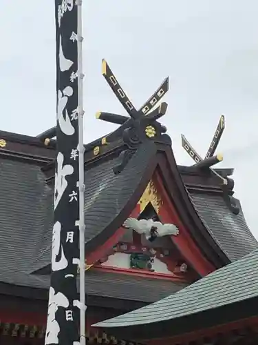 八代神社の本殿・本堂