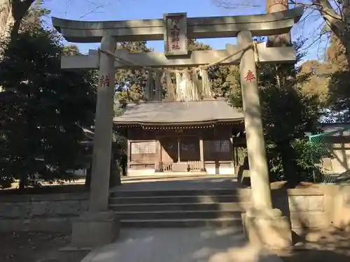 阿夫利神社の鳥居