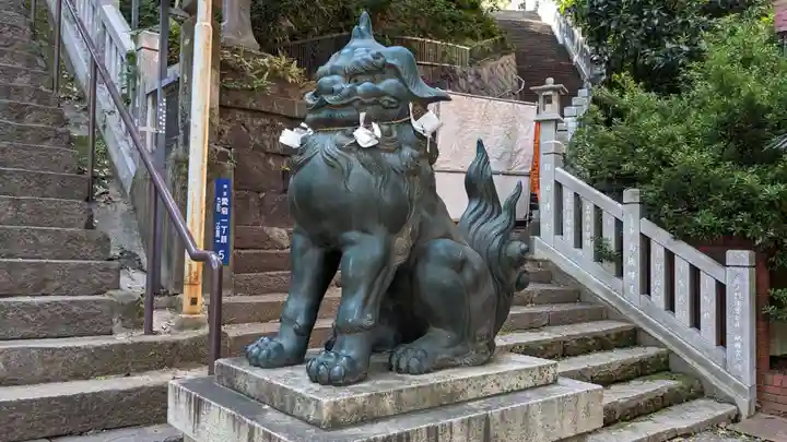 愛宕神社の狛犬