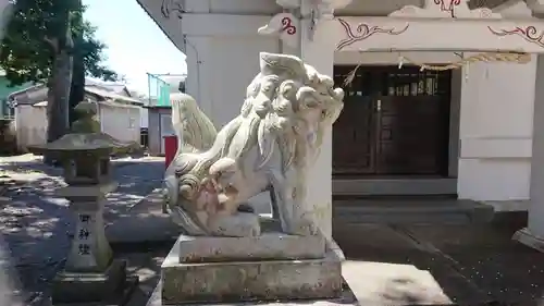 八幡神社（植田）の狛犬