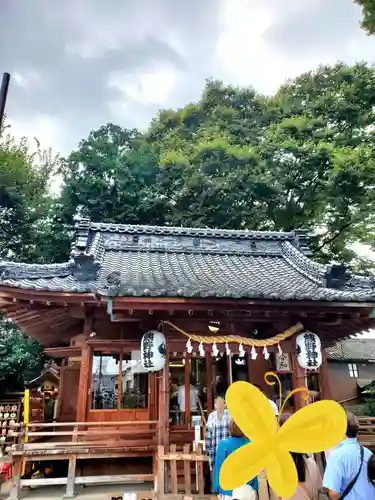 川越熊野神社の本殿