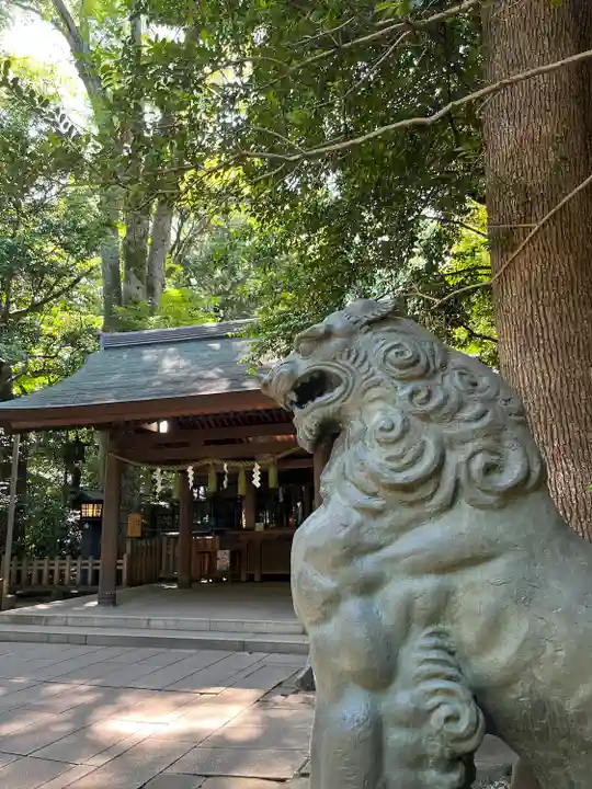 駒木諏訪神社の狛犬
