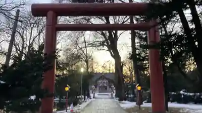 永山神社の鳥居