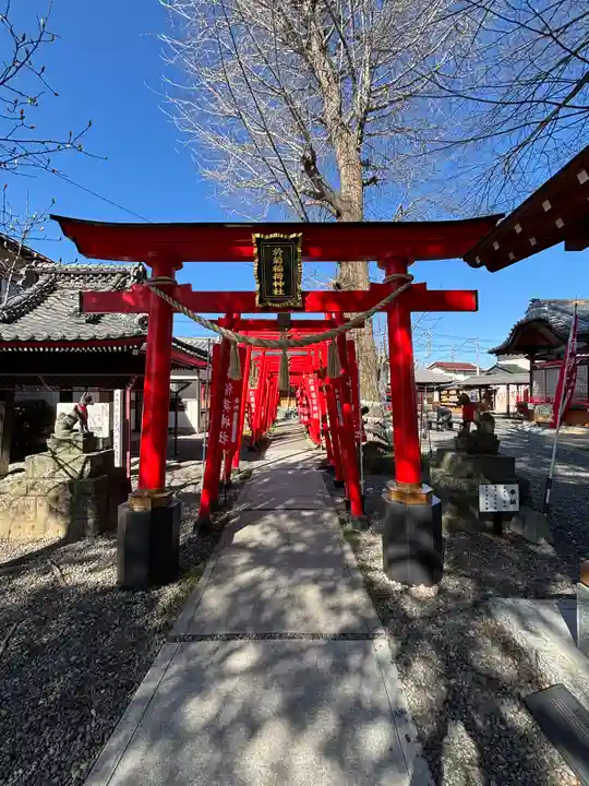 於菊稲荷神社(群馬県)