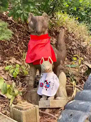 折上稲荷神社の狛犬