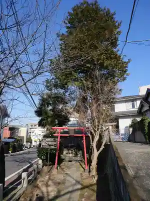 亀の子石神社（亀の子様）の鳥居