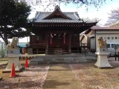 南八幡宮の本殿・本堂