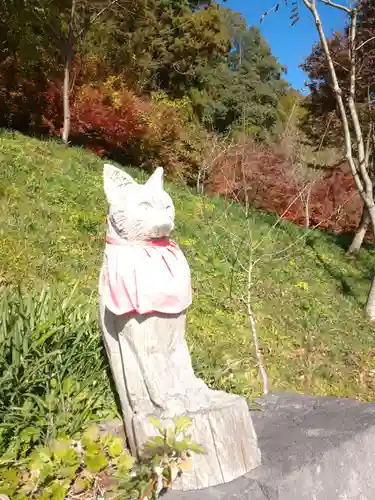 雲林寺の狛犬