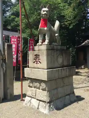 水稲荷神社の狛犬