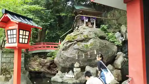 來宮神社の庭園