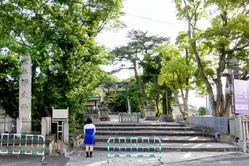 伊文神社（伊文町）の山門・神門