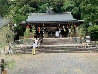 石見国一宮　物部神社の本殿・本堂