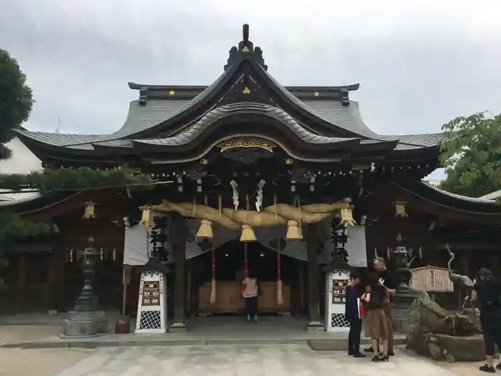 櫛田神社の本殿・本堂
