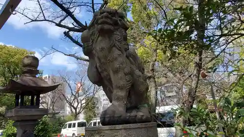 豊崎神社の狛犬