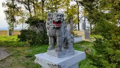 新千代神社の狛犬