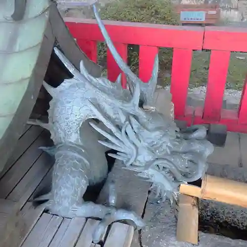 六孫王神社の手水舎