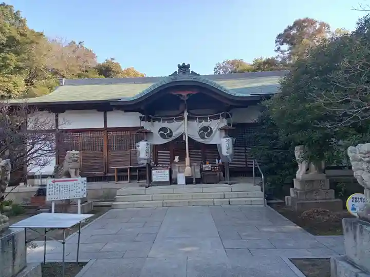 等乃伎神社の本殿・本堂