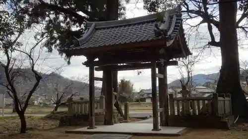 櫃蔵神社の山門・神門