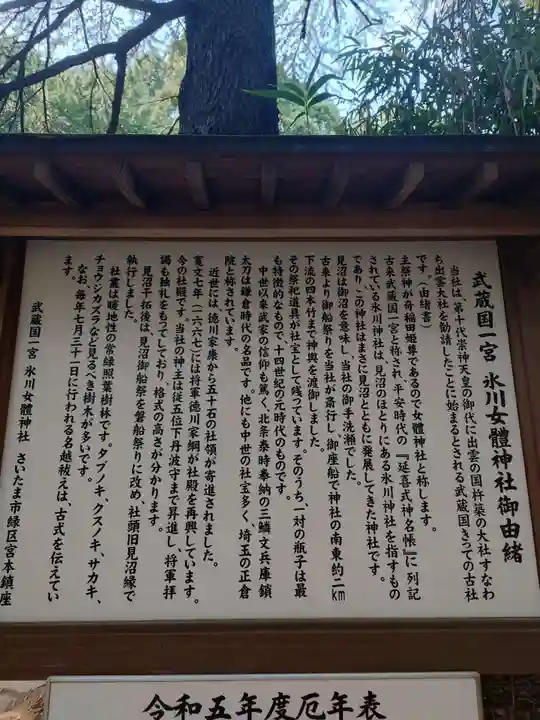 氷川女體神社(埼玉県)