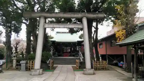 小村井 香取神社の鳥居