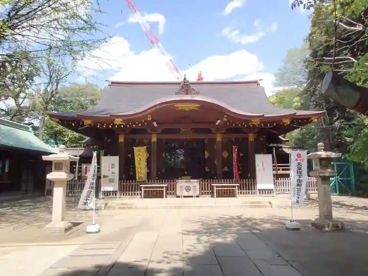 渋谷氷川神社の本殿・本堂