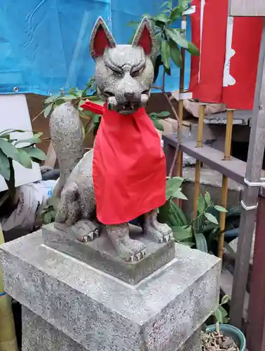 大松稲荷神社の狛犬