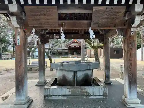 武田神社の手水舎