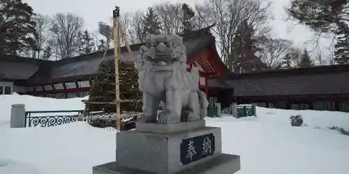 北海道護國神社の狛犬