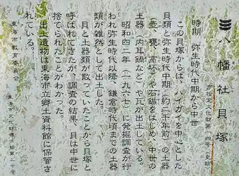 八幡社の御朱印 2022年06月