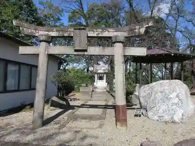 長松寺の鳥居