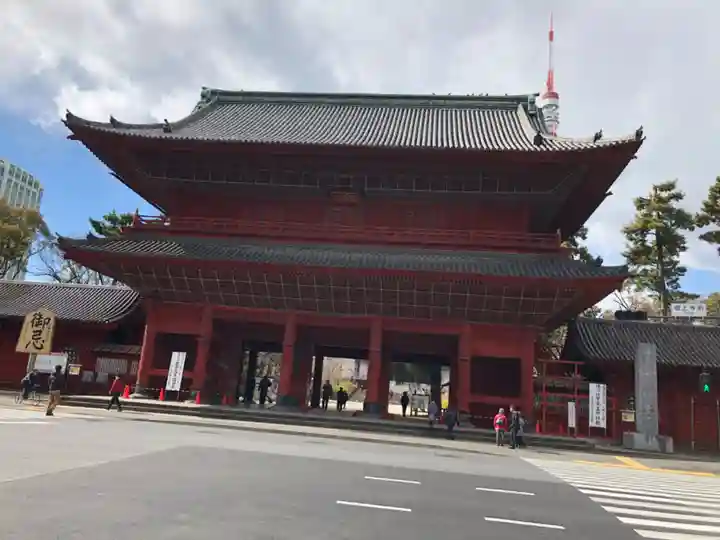 増上寺の山門・神門