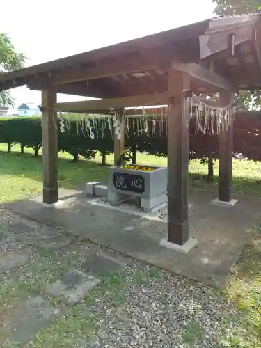 士幌神社の手水舎