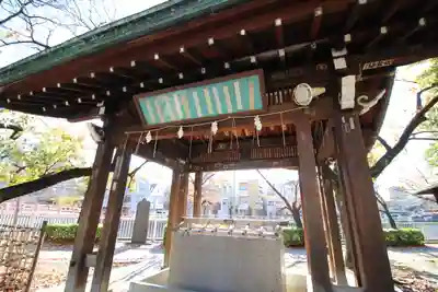 荏原神社の手水舎