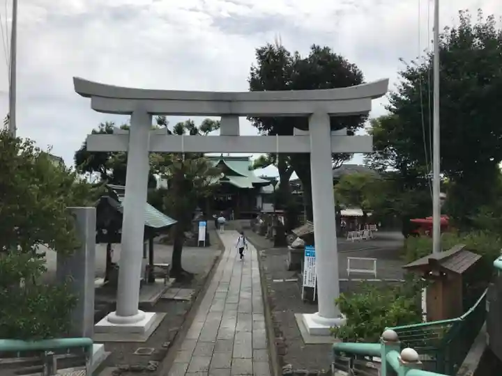 町田天満宮の鳥居