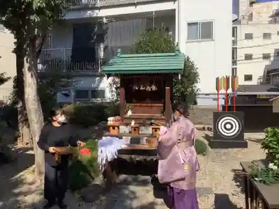 三輪神社のお祭り