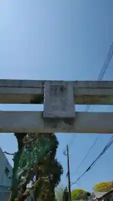 小島神社の鳥居
