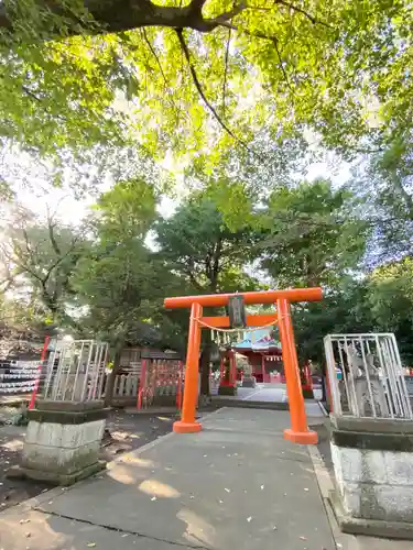 村富神社の鳥居