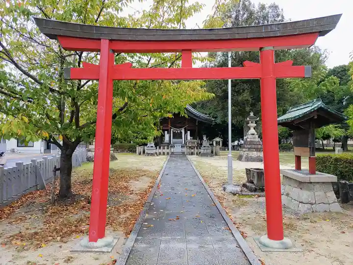 神明社(堀ノ内町)の鳥居