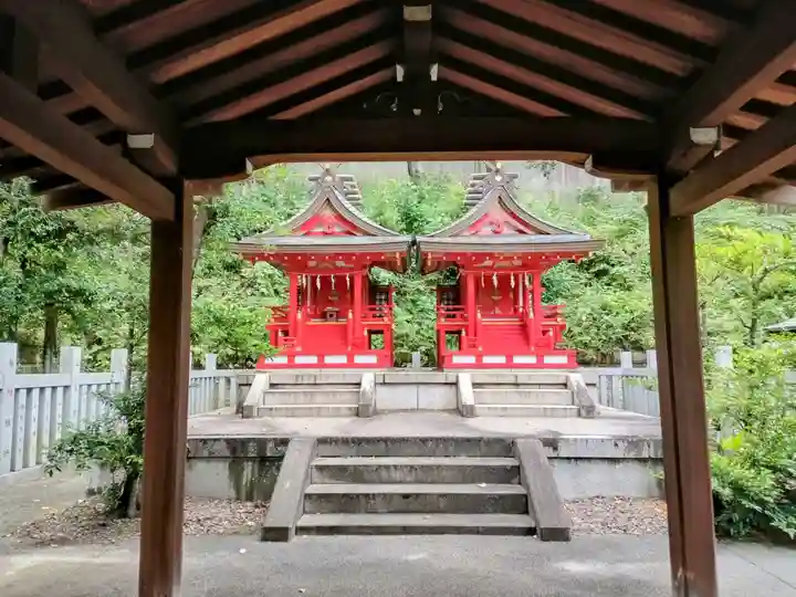 白金氷川神社の末社・摂社