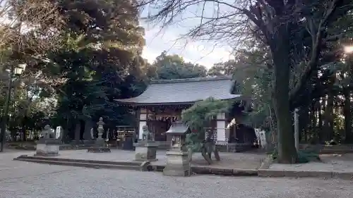 三ケ尻八幡神社の本殿・本堂